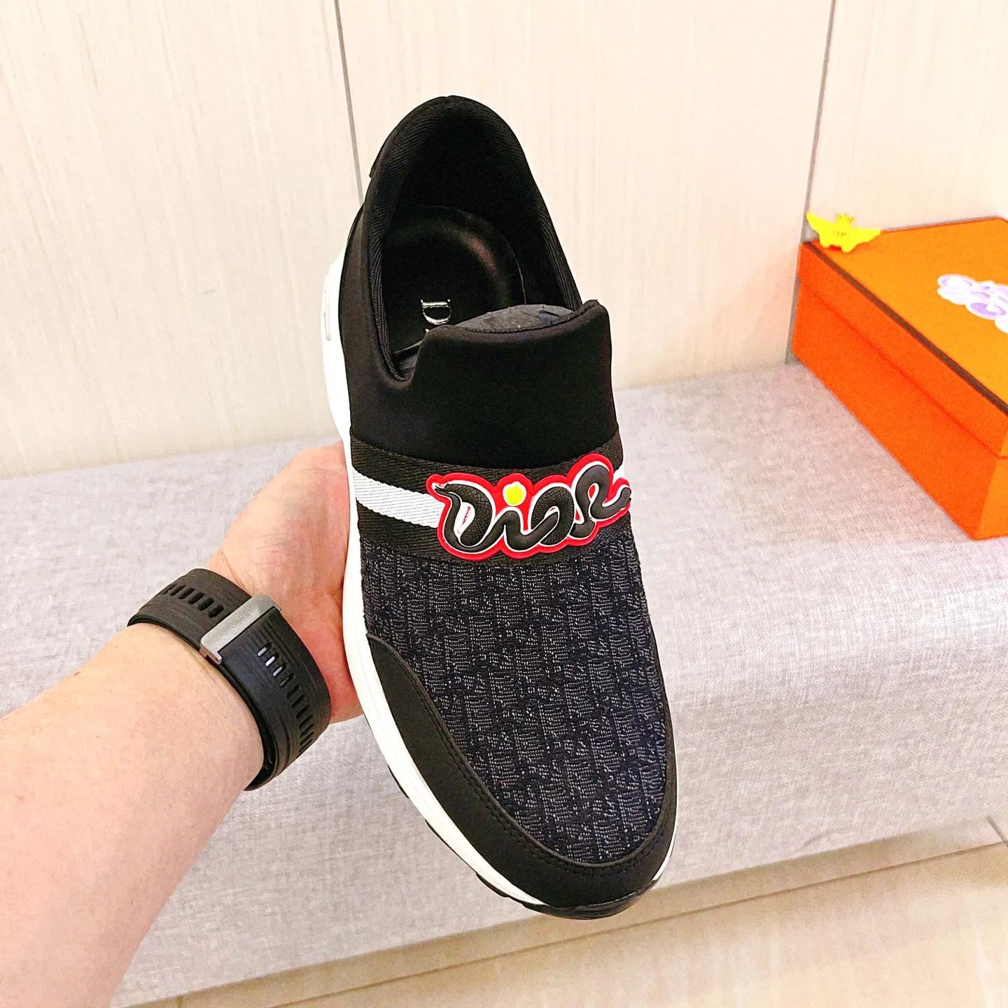 Men's Men's Shoes Men's Shoes💰 400 Men's Men's Shoes💰👍[Dior]🔥🔝High-end men's shoes brand official website 1:1 latest masterpiece: the upper is made of Italian official website original special technical cloth fabrics🔥original comfortable and breathable lining➕original designated non-slip outsole🔥making walking more convenient and comfortable! An exclusive new model, a stunning work, a beautiful 1:1 replica [color] compared to the official quality! Create a fashionable personality to set off your uniqueness! A must-have for trendy men! 🔥, sizes: 38-44. color:.      2⃣️ Colors available🔥